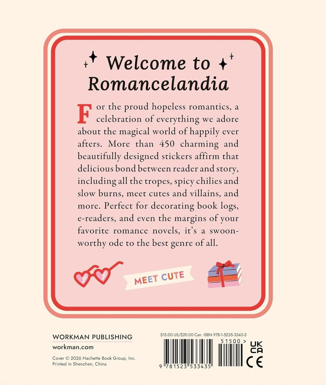A ROMANCE READER'S STICKER BOOK