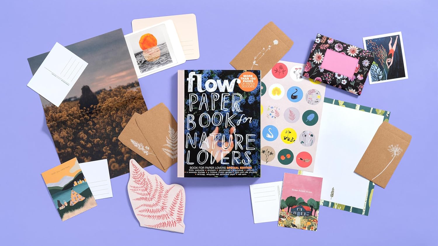 PAPER BOOK FOR NATURE LOVERS