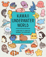 KAWAII UNDERWATER WORLD DRAW 80 SEA CREATURES