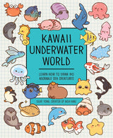 KAWAII UNDERWATER WORLD DRAW 80 SEA CREATURES
