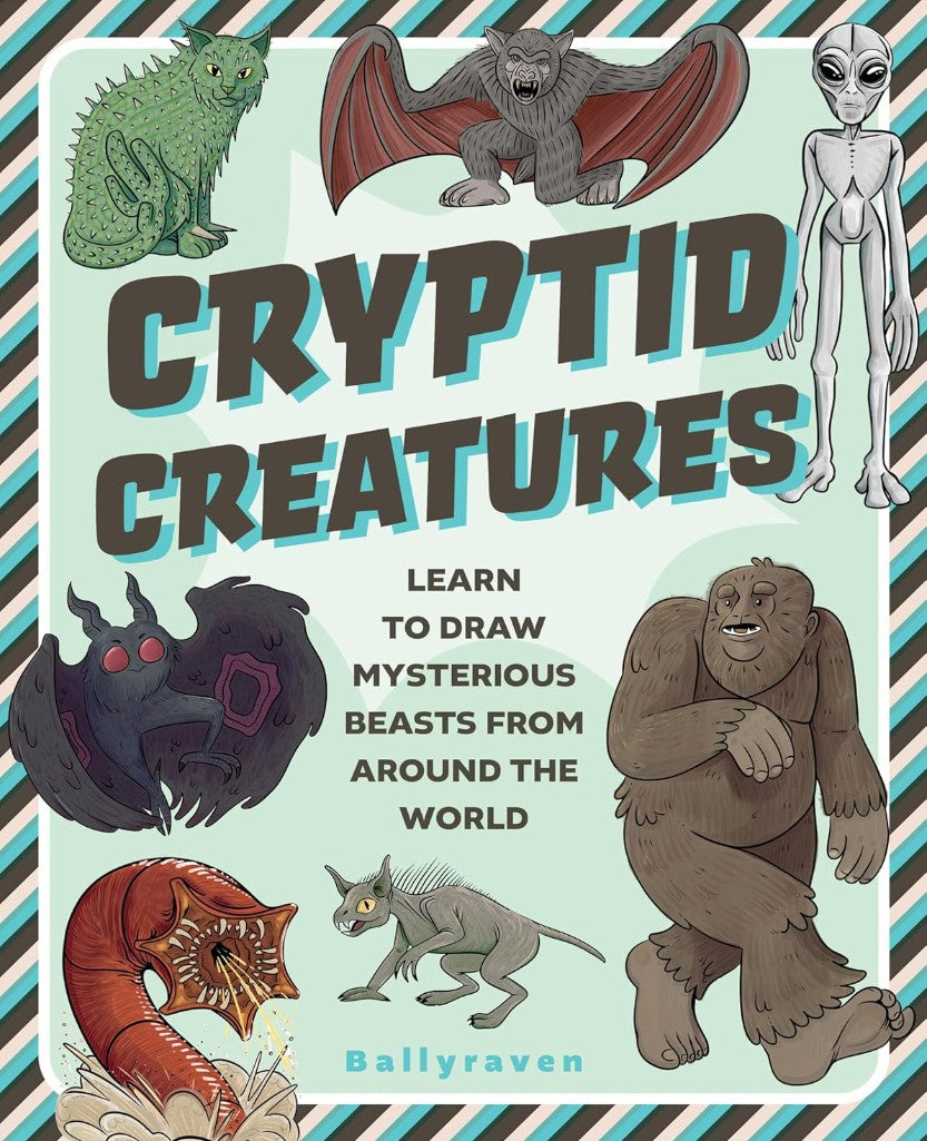 CRYPTID CREATURES DRAW MYSTERIOUS BEASTS