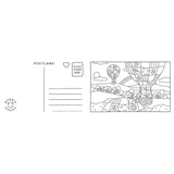 BOBBIE GOODS POSTCARDS COLOURING BOOK