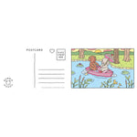 BOBBIE GOODS POSTCARDS COLOURING BOOK