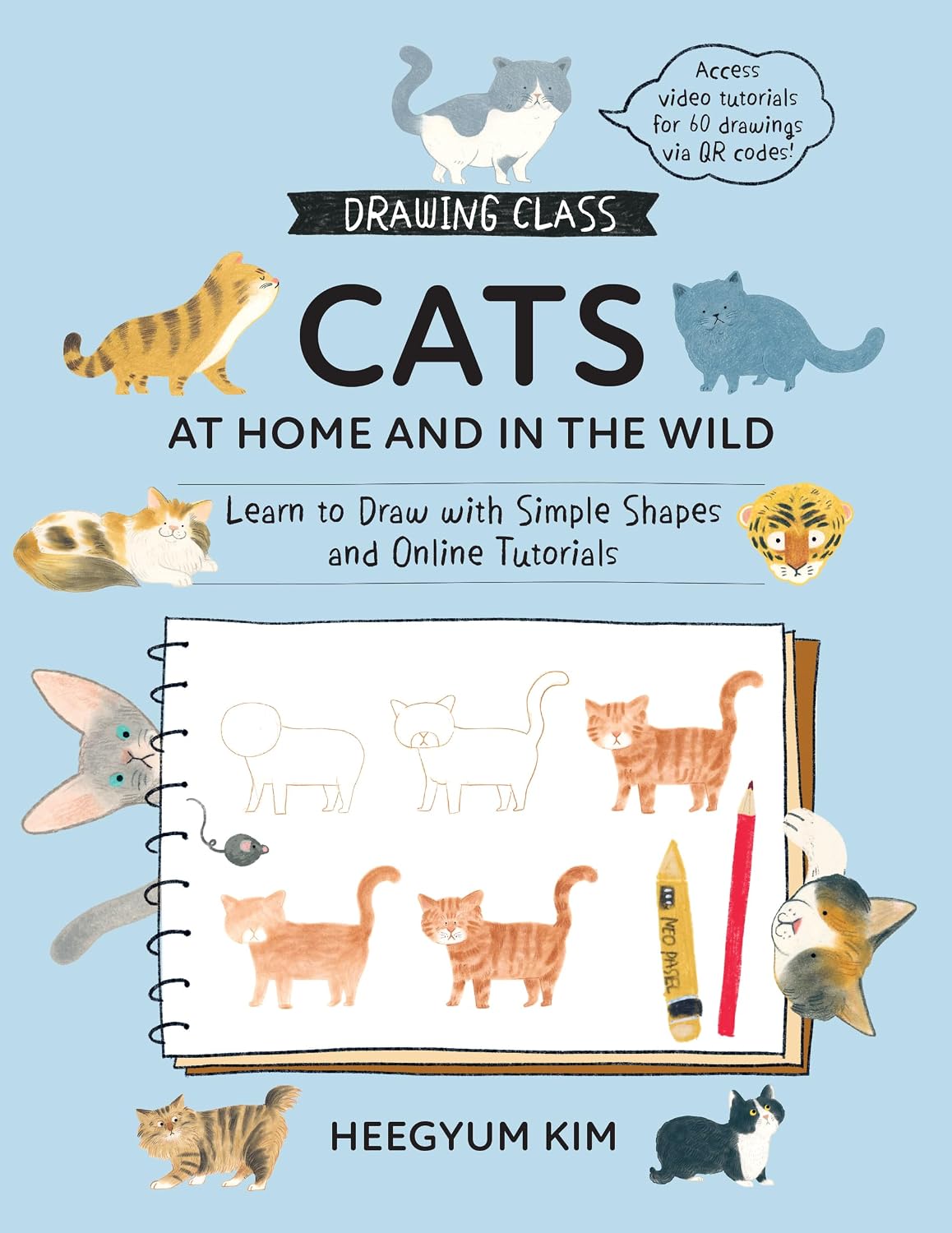 DRAWING CLASS: CATS AT HOME AND IN THE WILD