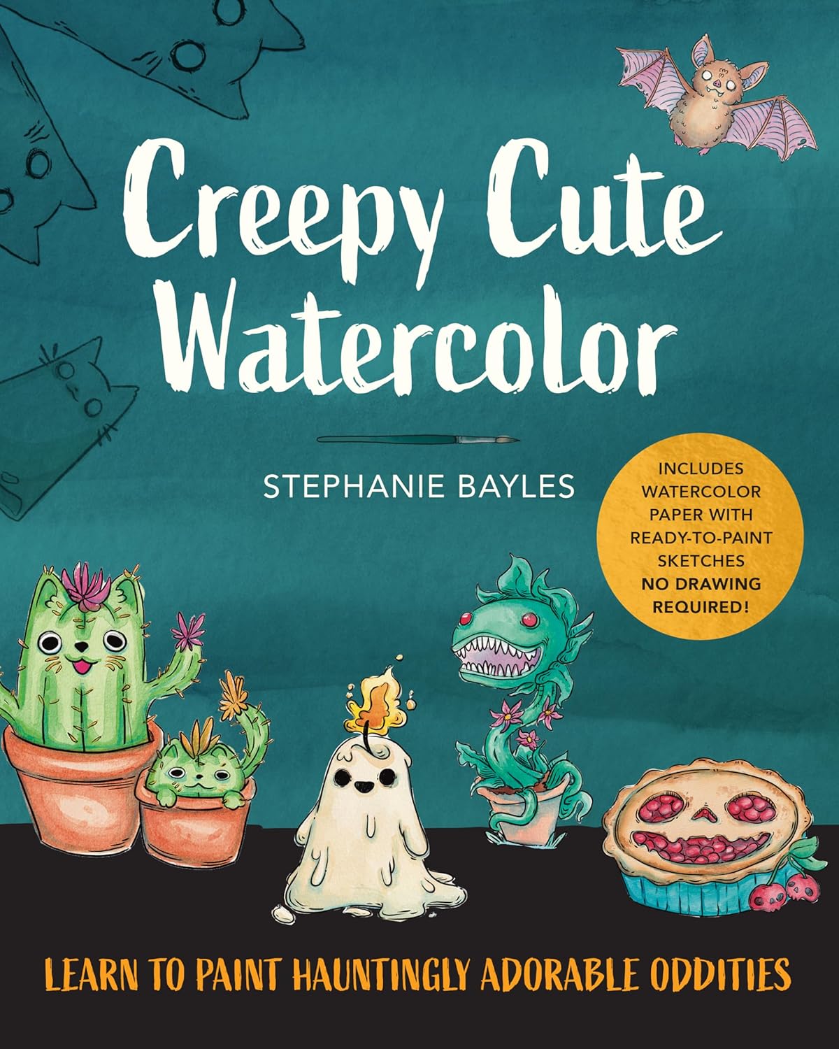 CREEPY CUTE WATERCOLOURS ADORABLE ODDITIES