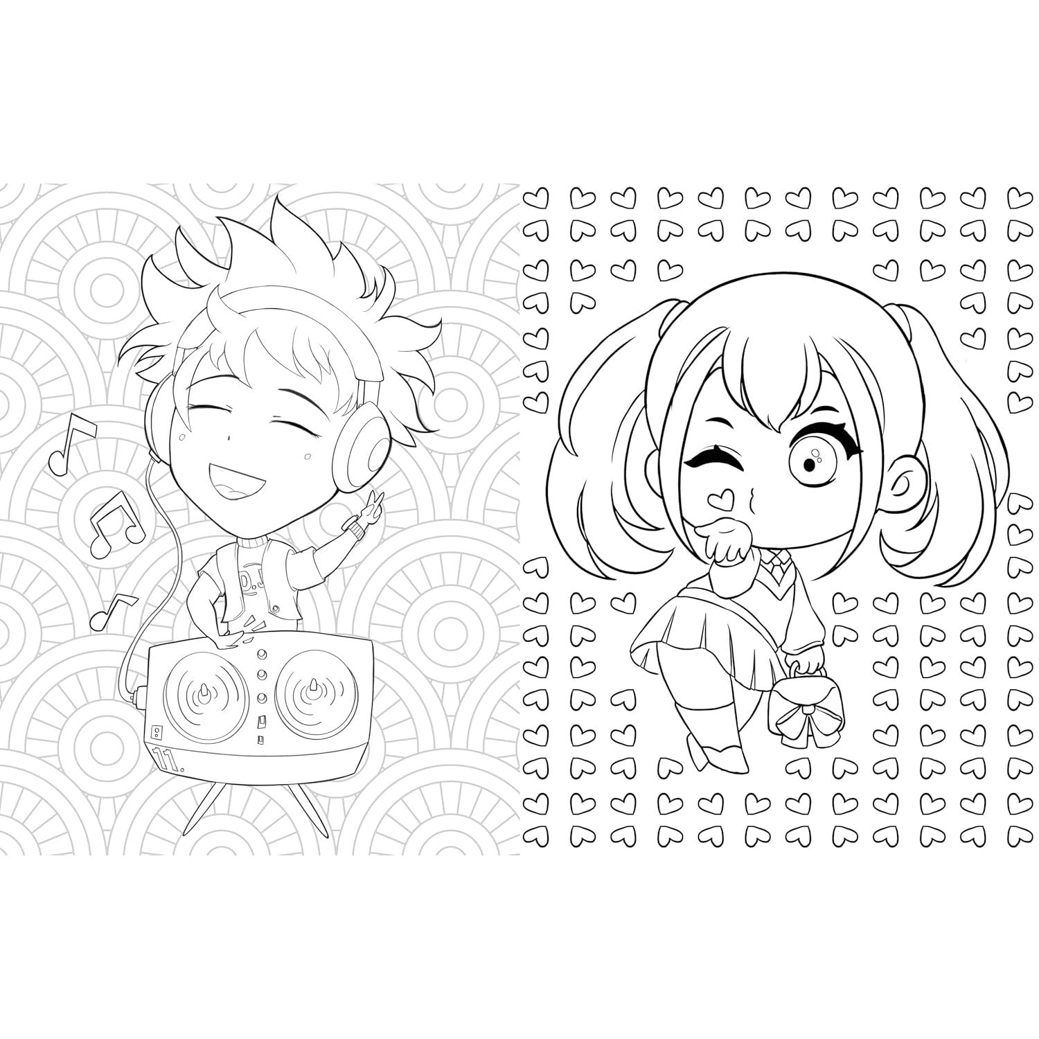 BIG BOOK OF KAWAII MANGA WORLD COLOURING