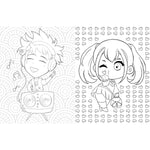 BIG BOOK OF KAWAII MANGA WORLD COLOURING