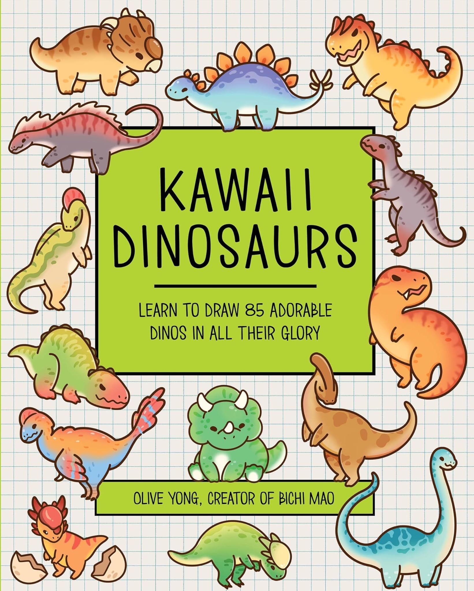 Kawaii Dinosaurs Draw 85 Adorable Dinos