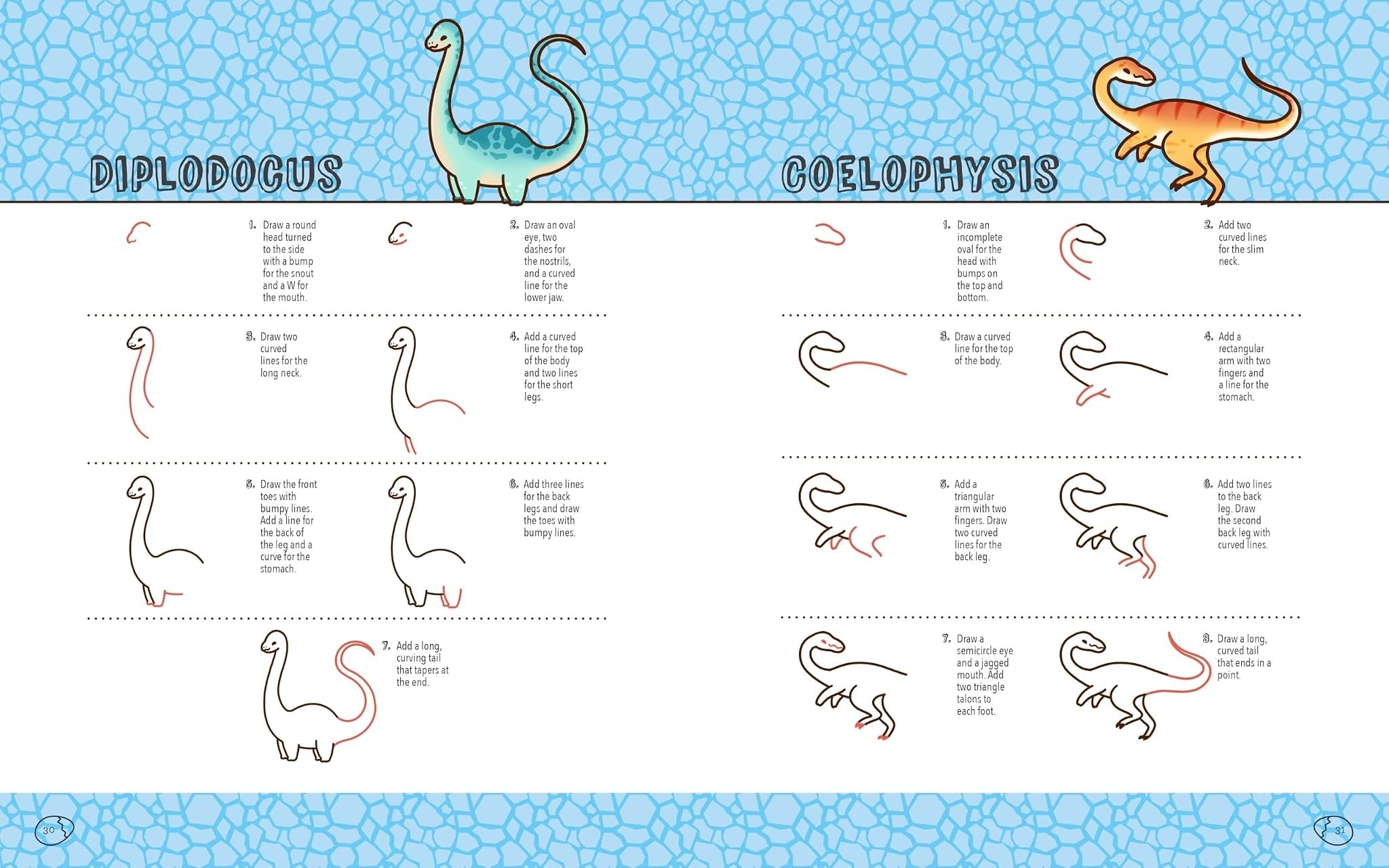 Kawaii Dinosaurs Draw 85 Adorable Dinos