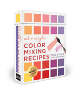 OIL & ACRYLIC COLOR MIXING RECIPES: CARD DECK & COLOR MIXING GRID
