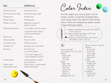 OIL & ACRYLIC COLOR MIXING RECIPES: CARD DECK & COLOR MIXING GRID