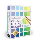 WATERCOLOR COLOR MIXING RECIPES: CARD DECK & COLOR MIXING GRID