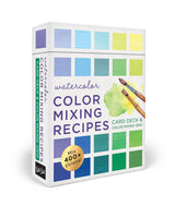 WATERCOLOR COLOR MIXING RECIPES: CARD DECK & COLOR MIXING GRID
