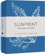 SUNPRINT CYANOTYPE NOTECARDS ANNA ATKINS