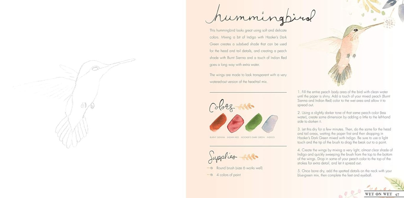 WATERCOLOUR WITH ME IN THE FOREST