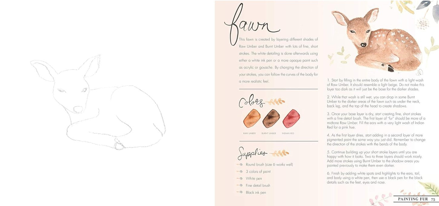 WATERCOLOUR WITH ME IN THE FOREST