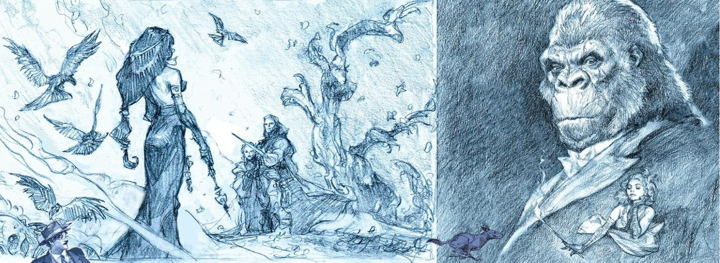 IAIN MCCAIG'S ONCE UPON A TIME IN THE SKETCHBOOK