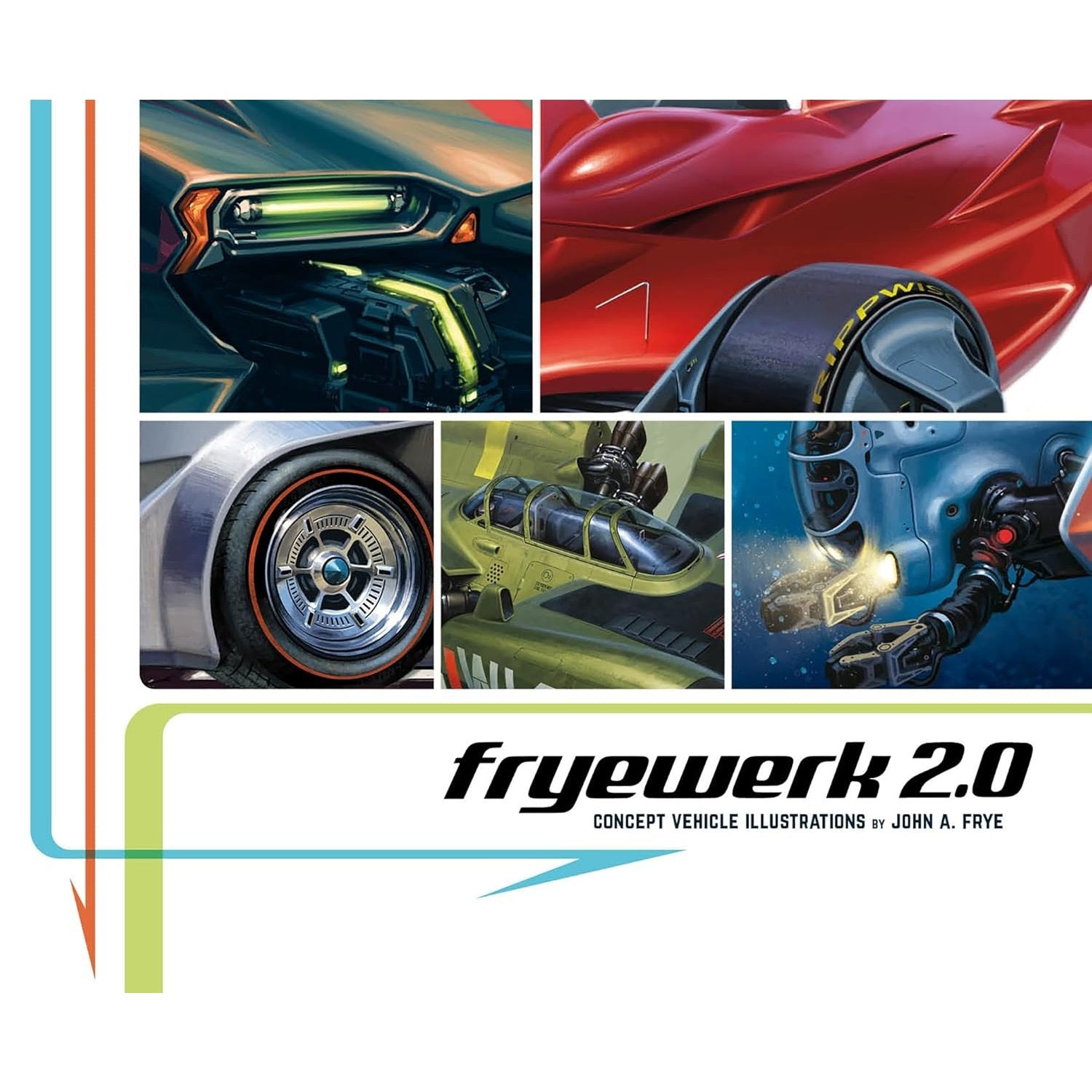 FRYEWERK 2.0: CONCEPT VEHICLE ILLUSTRATIONS