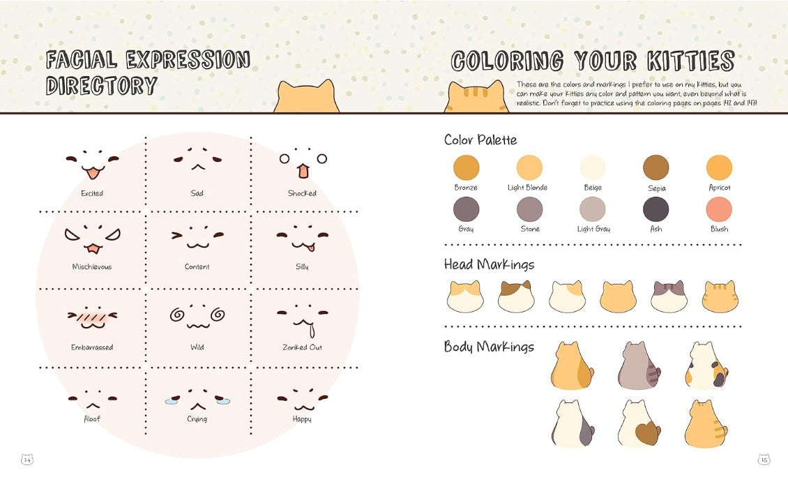 MINI KAWAII KITTIES DRAW 75 CATS