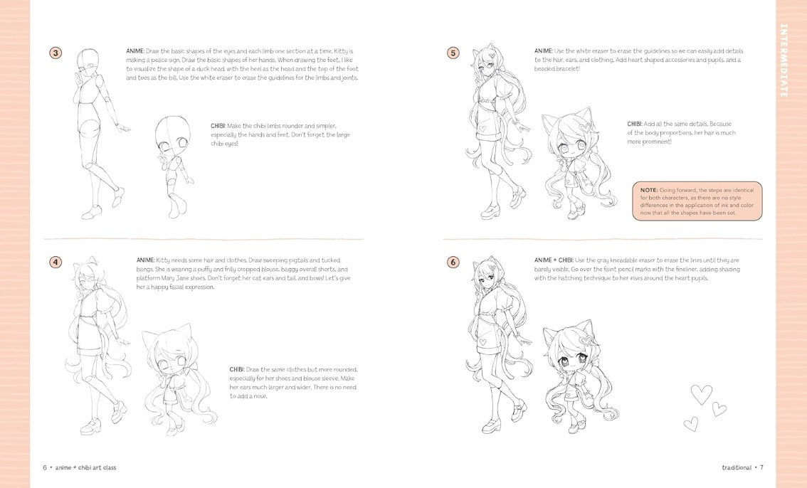 ANIME AND CHIBI ART  CLASS MANGA CUTIES