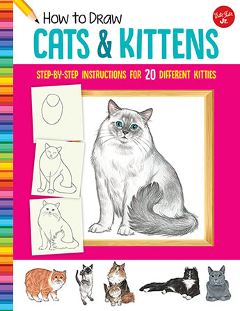 HOW TO DRAW CATS & KITTENS