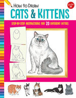 HOW TO DRAW CATS & KITTENS
