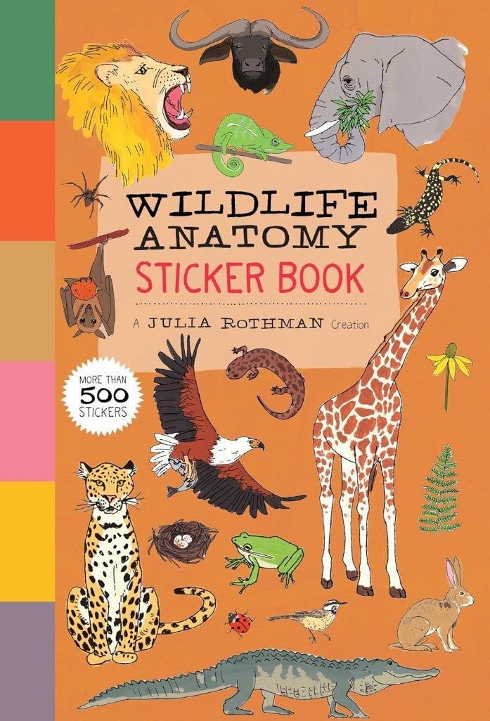WILDLIFE ANATOMY STICKER BOOK