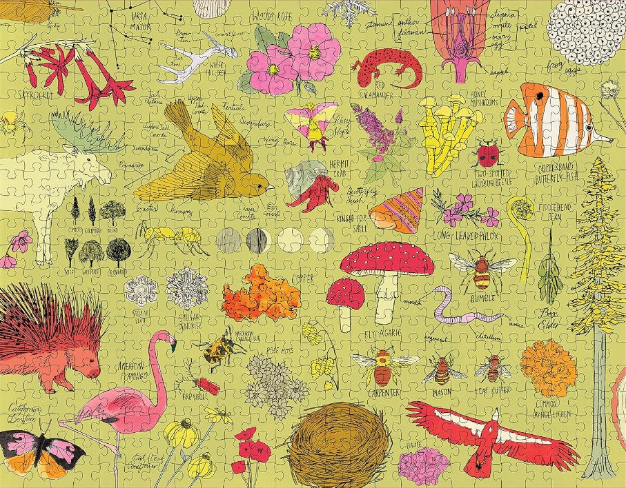 NATURE ANATOMY 500 PIECE JIGSAW PUZZLE