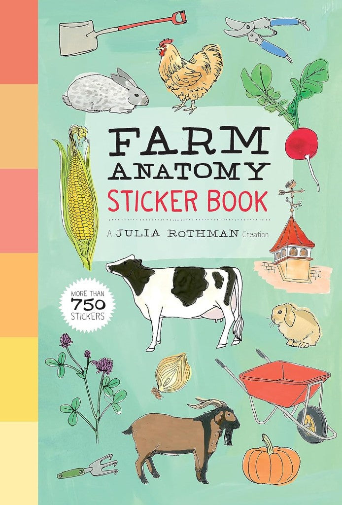 FARM ANATOMY STICKER BOOK