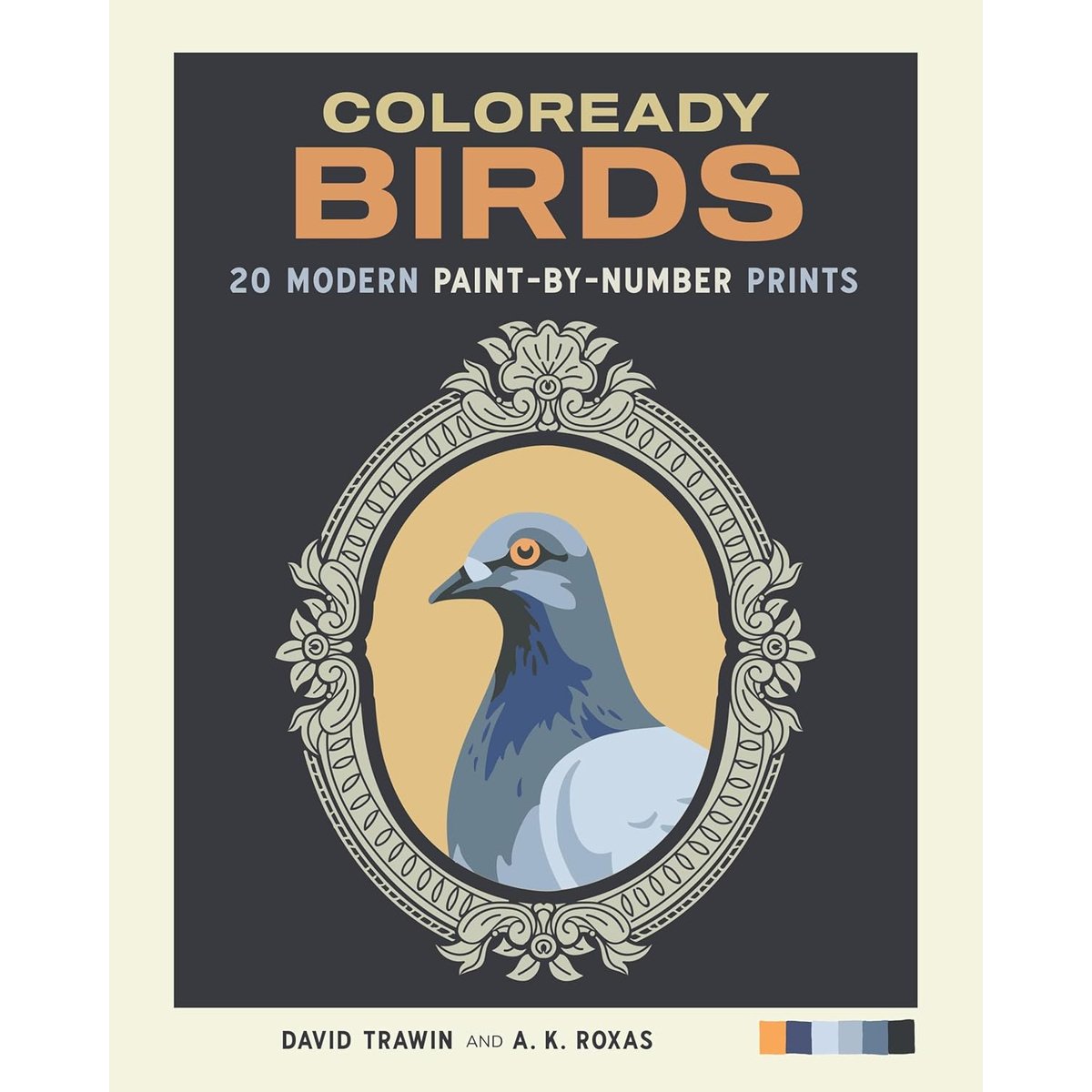 COLOUREADY BIRDS 20 MODERN PAINT BY NUMBERS PRINTS