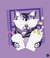 BRAIN GAMES STICKER BY NUMBER CATS