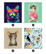 BRAIN GAMES STICKER BY NUMBER CATS