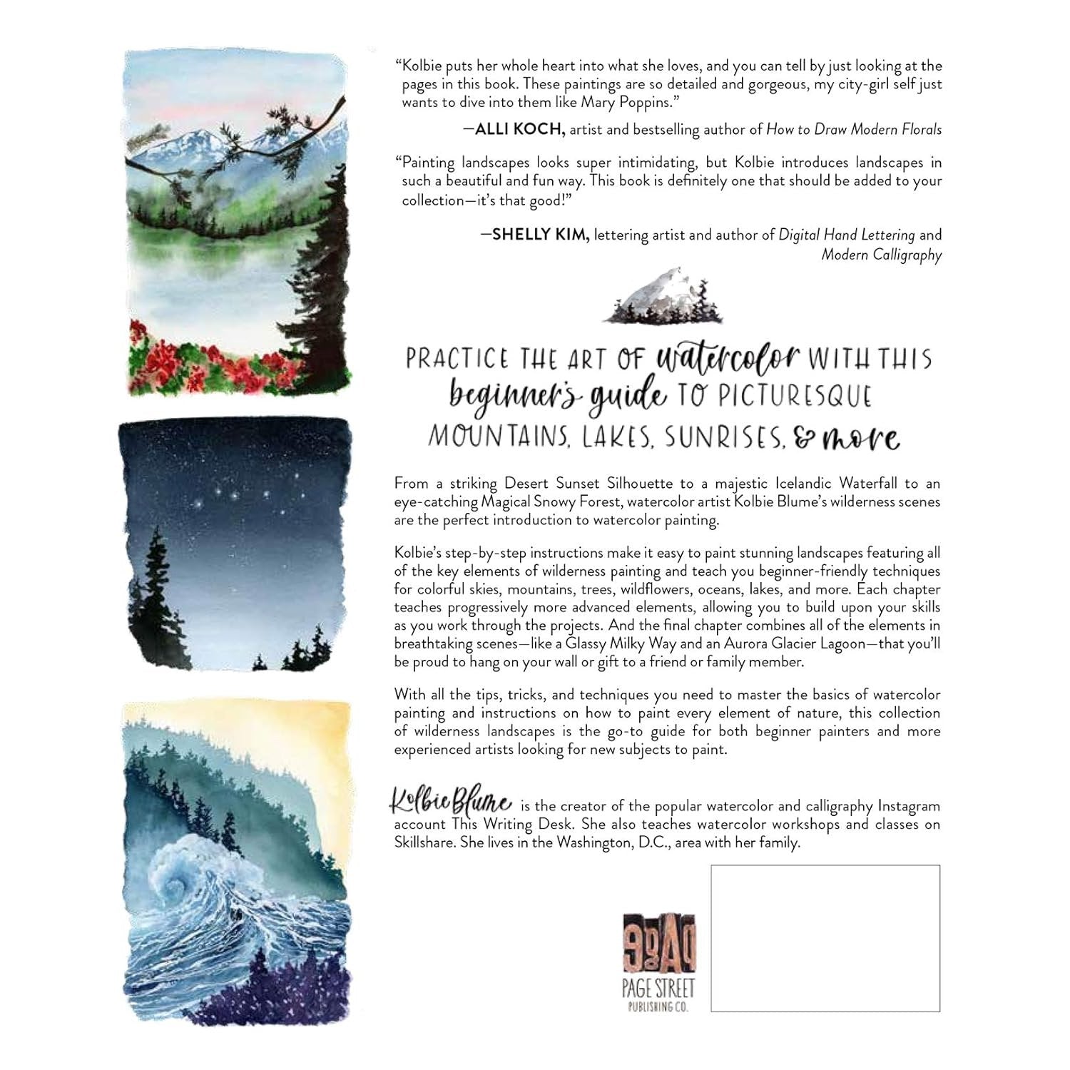 WILDERNESS WATERCOLOUR LANDSCAPES