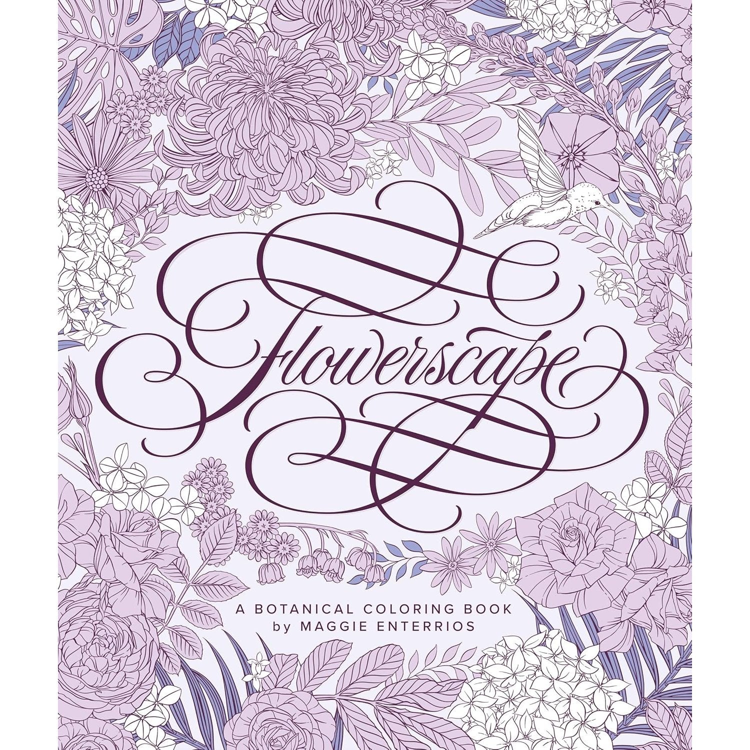 FLOWERSCAPES BOTANICAL COLOURING BOOK