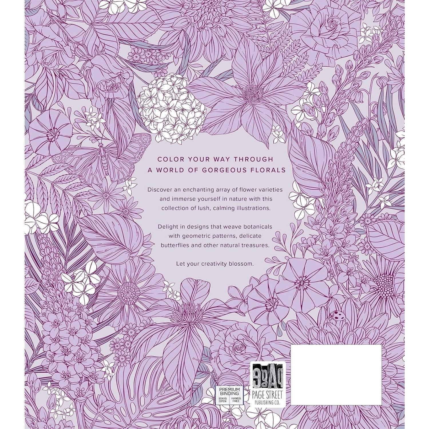 FLOWERSCAPES BOTANICAL COLOURING BOOK
