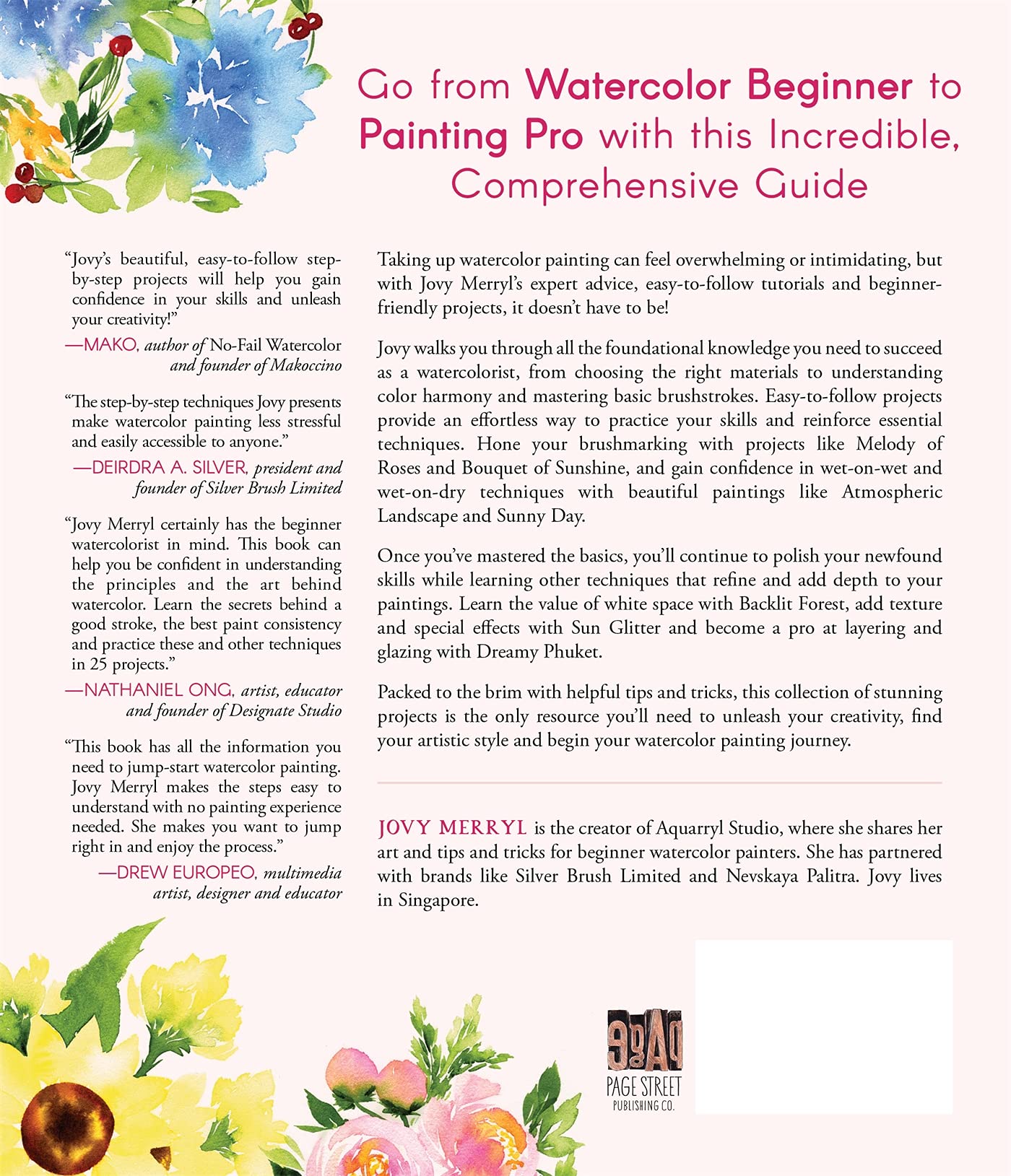 BEGINNER'S GUIDE TO WATERCOLOR : MASTER ESSENTIAL