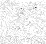 MANGA MANIA COLORING BOOK