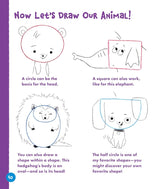 DRAWING CUTE ANIMALS SHAPE BY SHAPE