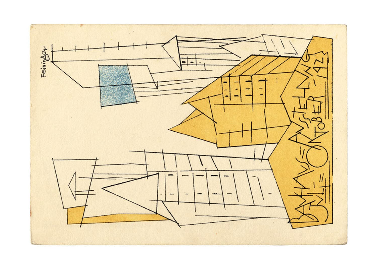 BAUHAUS POSTCARDS : INVITATIONS