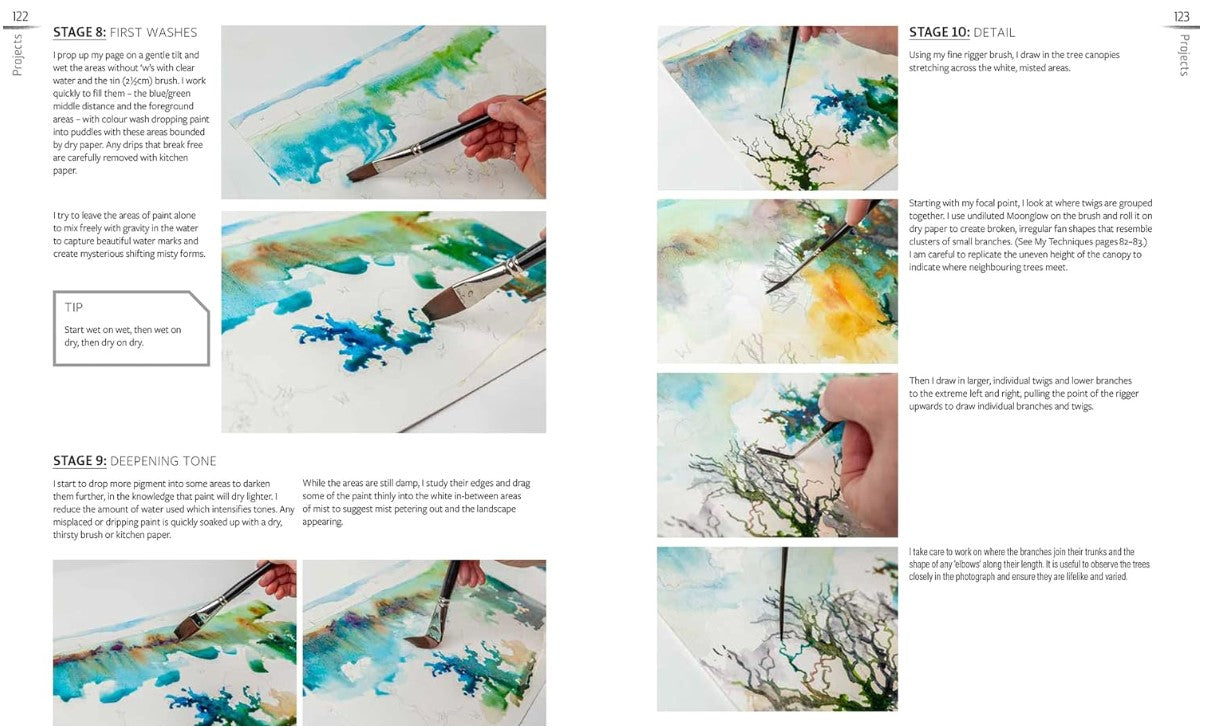INNOVATIVE ARTIST CAPTURING LIGHT WATERCOLOUR
