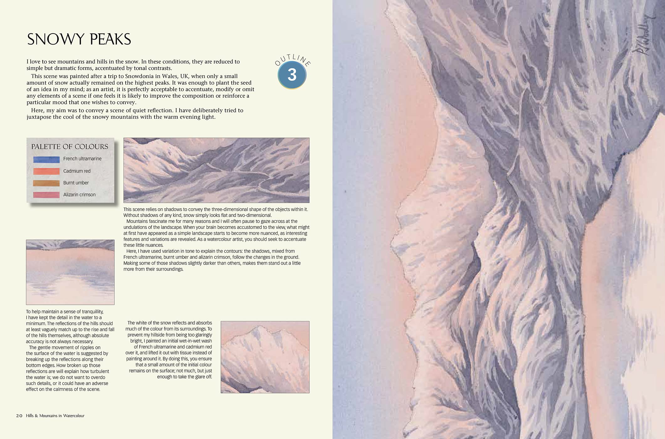 WATERCOLOUR SOURCEBOOK TRANSFER AND PAINT