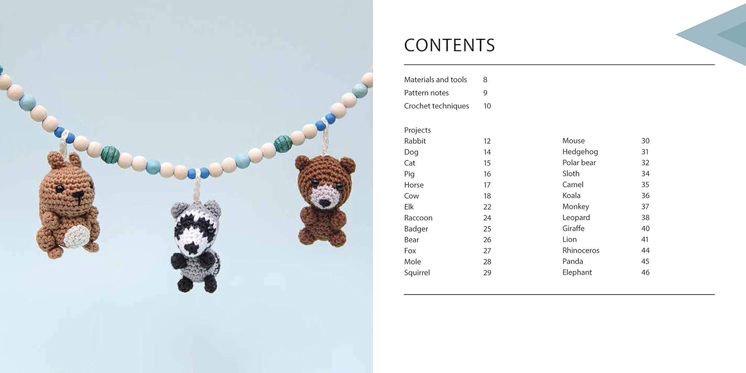 MINI AMIGURUMI ANIMALS