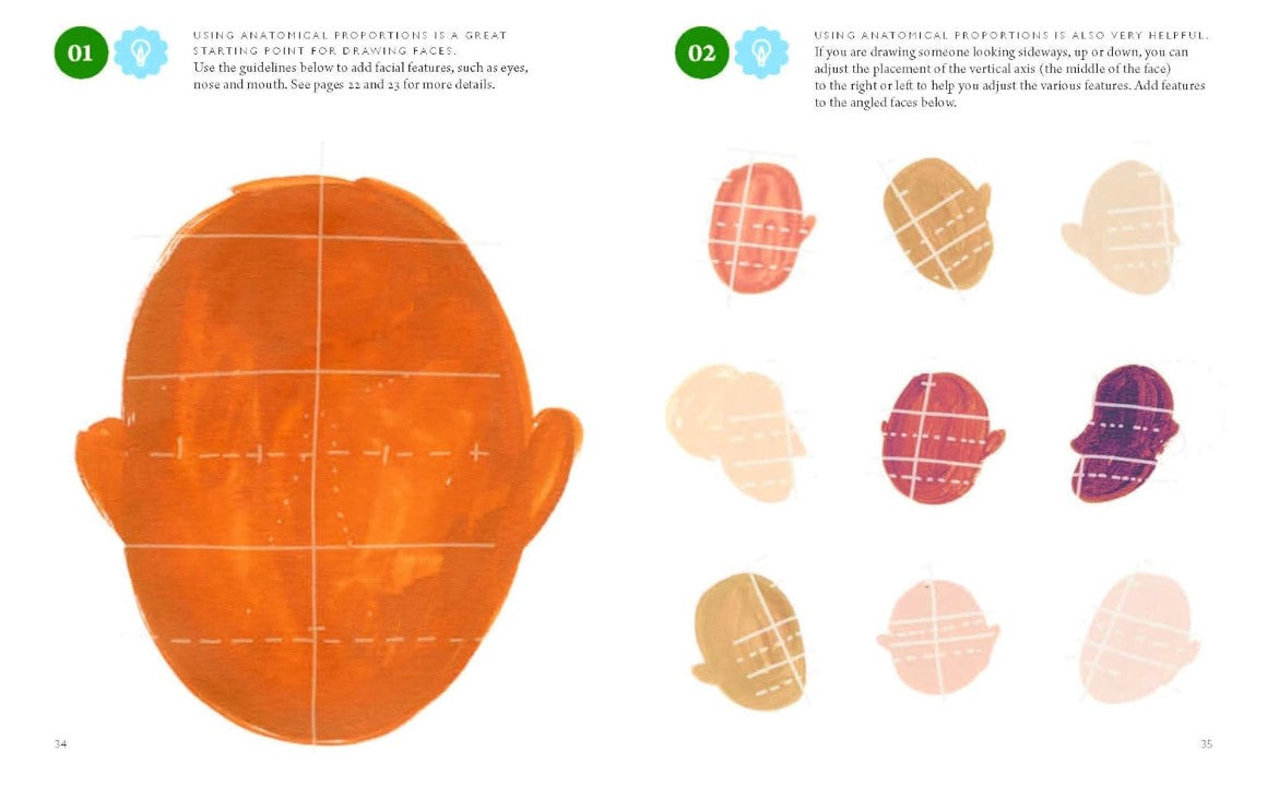 DRAWING PEOPLE 100 PROMPTS