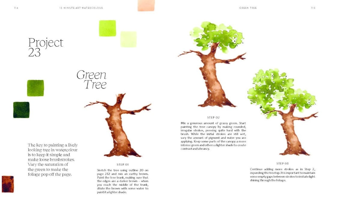 15 MINUTE ART WATERCOLOUR