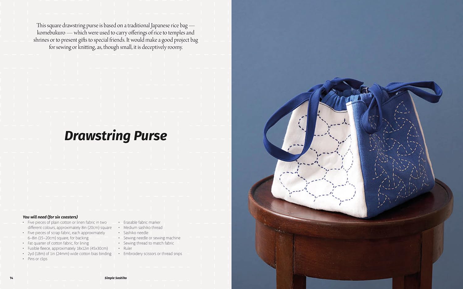 SIMPLE SASHIKO: 20 PROJECTS TO CREATE AND INSPIRE