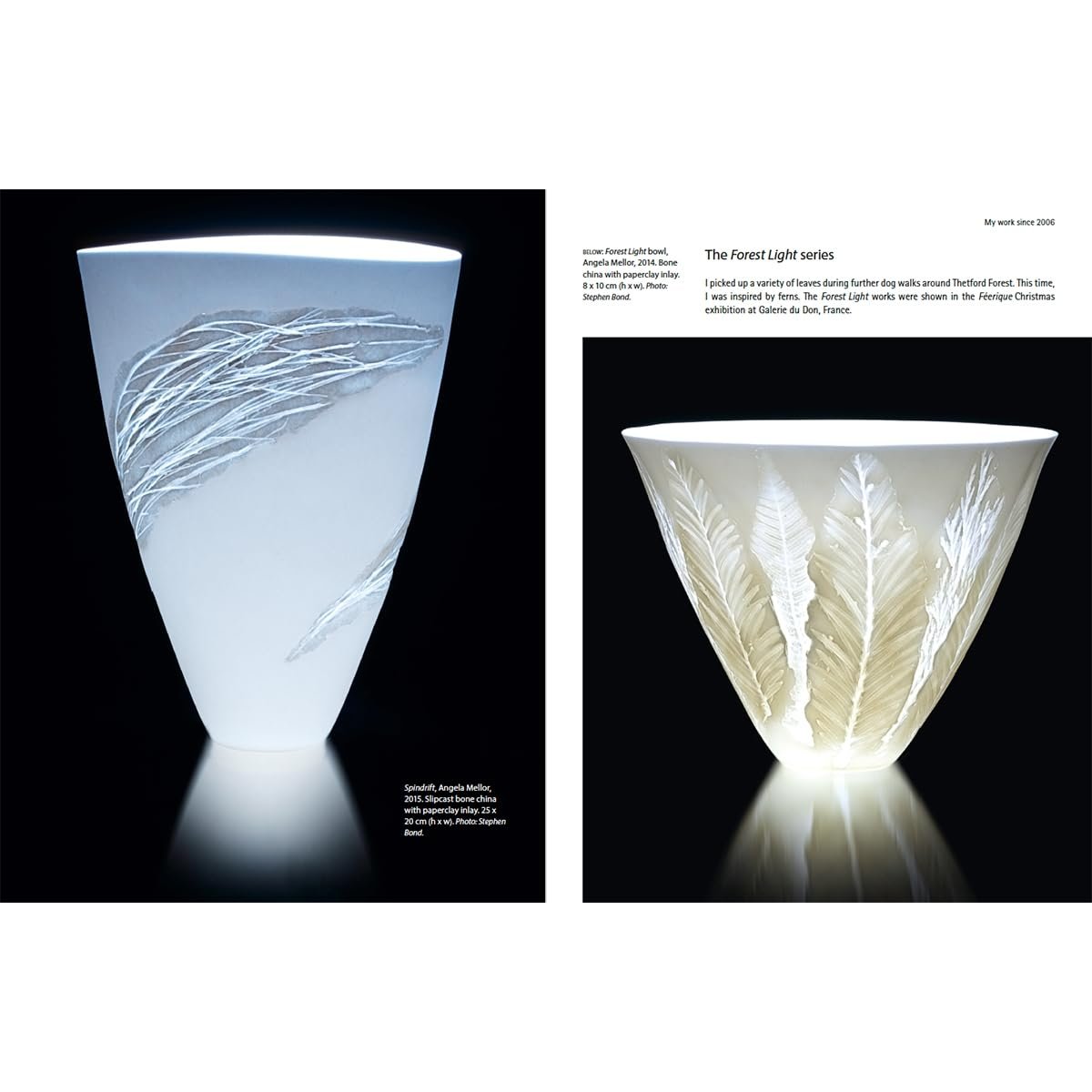 LUMINOUS CLAY BONE CHINA AND PORCELAIN PAPERCLAY