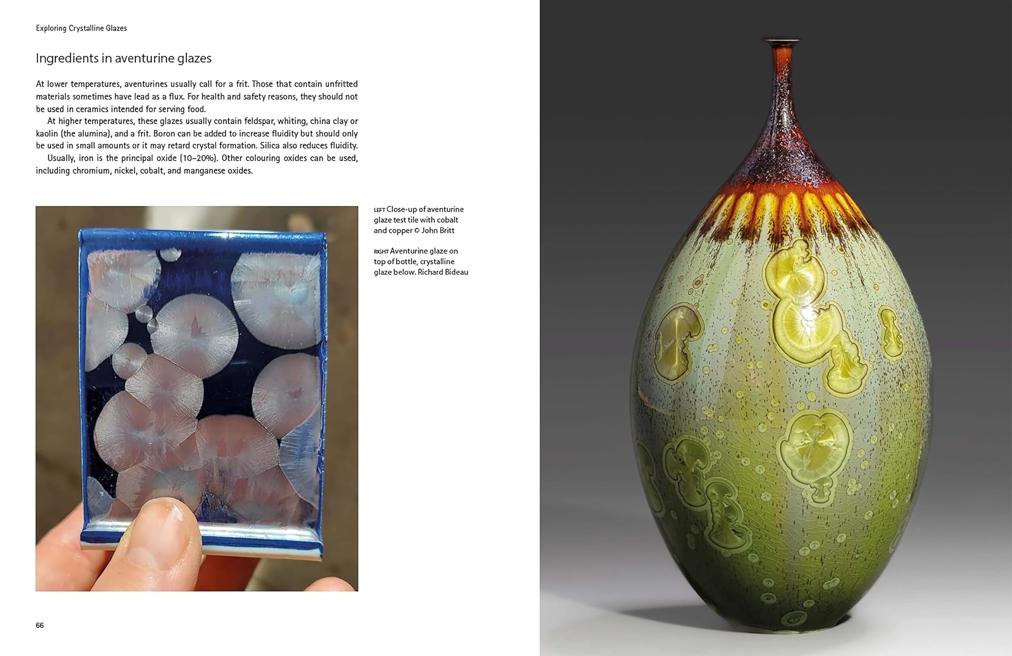 EXPLORING CRYSTALLINE GLAZES NEW CERAMICS