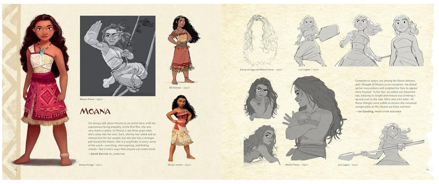 DISNEY ART OF MOANA 2