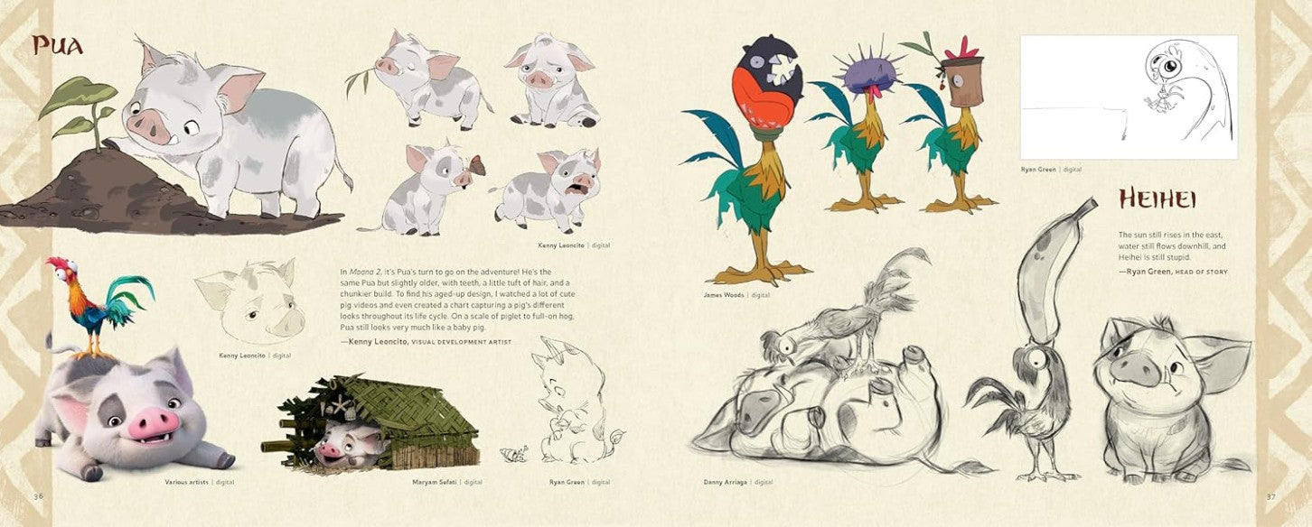 DISNEY ART OF MOANA 2