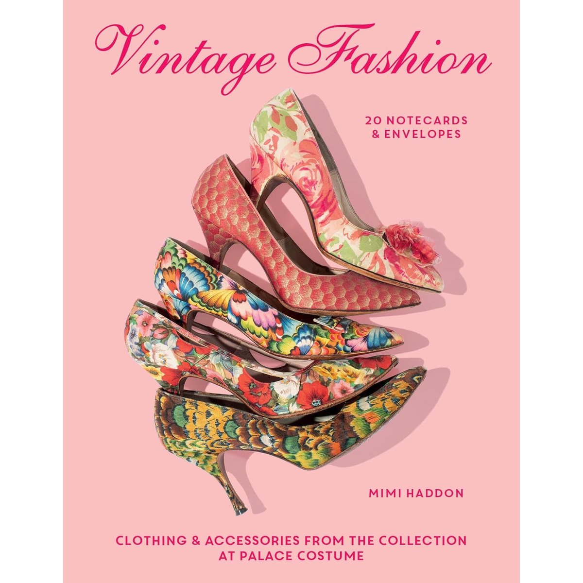 VINTAGE FASHION 20 NOTECARDS AND ENVELOPES